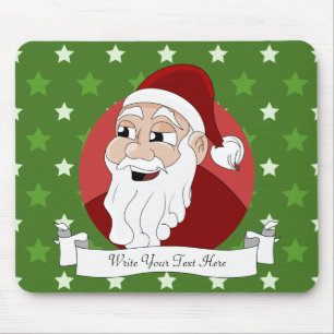 Santa Claus Cartoon Mousepad