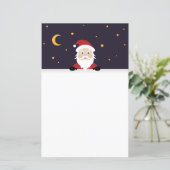 Santa Claus Cartoon Weihnachten (Stehend Vorderseite)