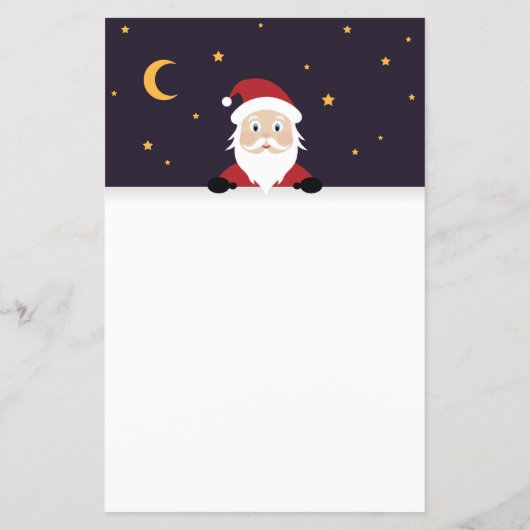 Santa Claus Cartoon Weihnachten (Rückseite)