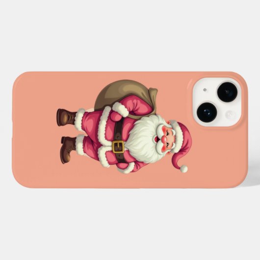 Santa Claus Case-Mate iPhone Hülle (Rückseite (Horizontal))