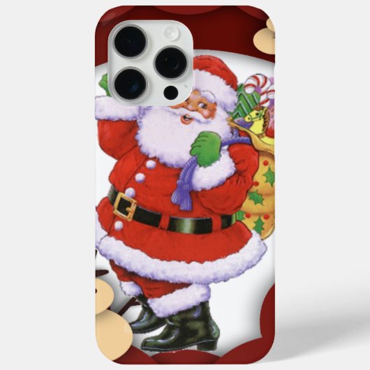 Santa Claus Case-Mate iPhone Hülle (Rückseite)