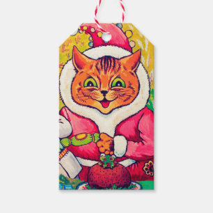 Santa Claus Cat, Louis Wain Geschenkanhänger