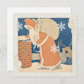 Santa Claus Chimney Weihnachten (Vorne/Hinten)