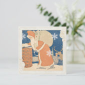 Santa Claus Chimney Weihnachten (Stehend Vorderseite)