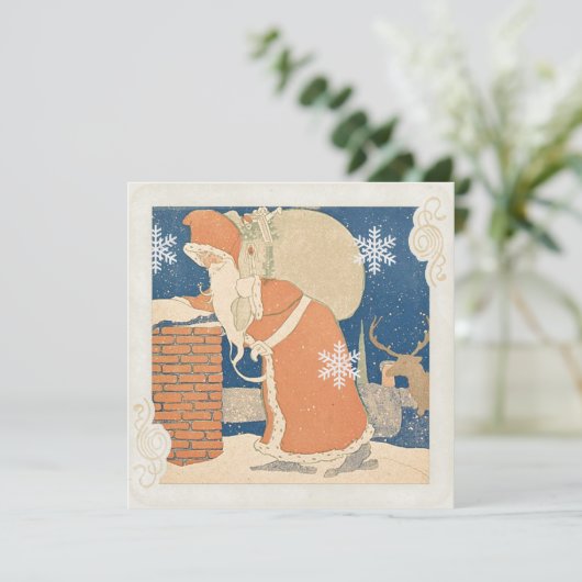 Santa Claus Chimney Weihnachten (Stehend Vorderseite)