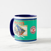 Santa Claus Chocolate Tasse (Vorderseite Links)