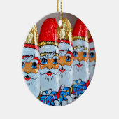 Santa Claus Chocolates Ornament Runde (Rechts)
