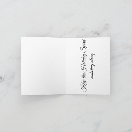 Santa Claus Christmas Card 2 Karte (Innenseite)