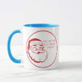 Santa Claus Christmas Coffee Mug Cute & Funny Tasse (Links)
