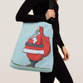 SANTA CLAUS CHRISTMAS CROSS BODY BAG PURS TRAGETASCHEN MIT LANGEN TRÄGERN (Von Nahem)