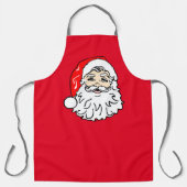 SANTA CLAUS CHRISTMAS KITCHEN SCHÜRZE (Vorderseite)