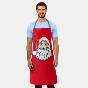 SANTA CLAUS CHRISTMAS KITCHEN SCHÜRZE