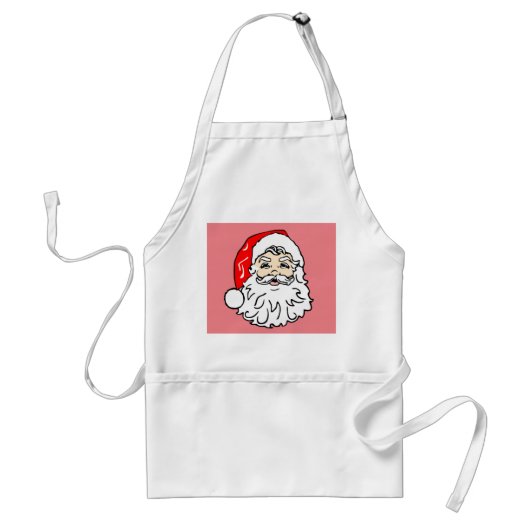 SANTA CLAUS CHRISTMAS KITCHEN SCHÜRZE (Vorne)