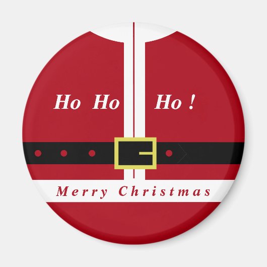 Santa Claus Christmas Magnet (Vorne)