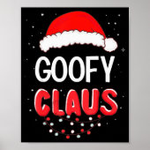 Santa Claus Christmas Matching Costume Poster (Vorne)