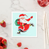 Santa Claus Christmas Napkins Serviette (Beispiel)