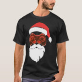Santa Claus Christmas Pajama T-Shirt (Vorderseite)