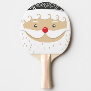 SANTA CLAUS CHRISTMAS Ping Pong Paddles Tischtennis Schläger
