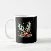 Santa Claus Christmas Rudolph Reindeer Red Nosed R Kaffeetasse (Links)