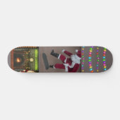 SANTA CLAUS CHRISTMAS SKATEBOARD DECK (Horizontal)