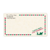 Santa Claus Christmas Sleigh Mail (Vorne)