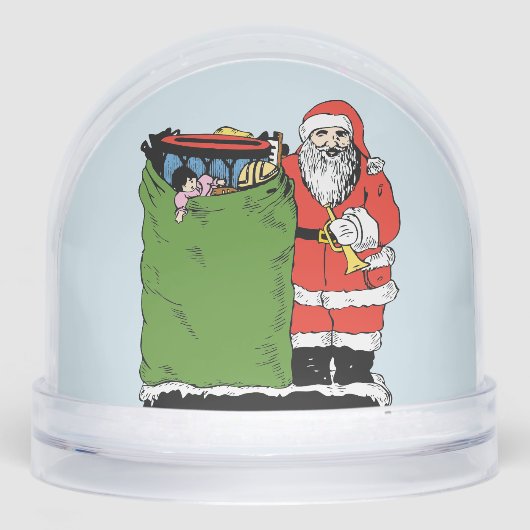 SANTA CLAUS CHRISTMAS SNOW GLOBES SNOW GLOBES SCHNEEKUGELN (Vorderseite)