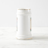 Santa Claus Christmas Stein Bierglas (Mittel)