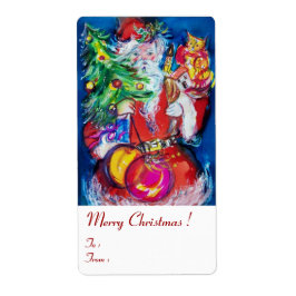 SANTA CLAUS ,CHRISTMAS TREE TOYS AND GIFTS Whıte