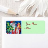 SANTA CLAUS, CHRISTMAS TREM UND GIFTS Red Green (Insitu)