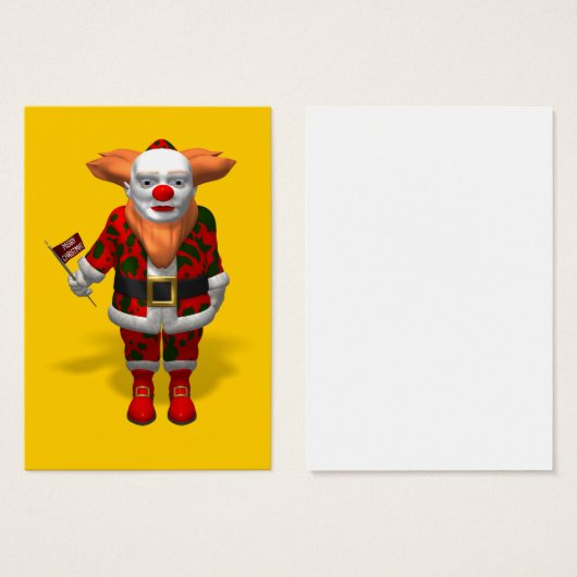 Santa Claus Clown (Vorne & Hinten)