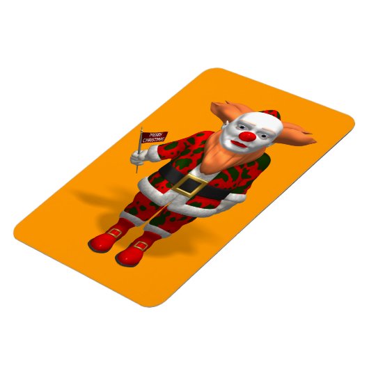 Santa Claus Clown Magnet (Linke Seite)