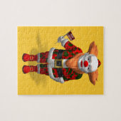 Santa Claus Clown Puzzle (Horizontal)
