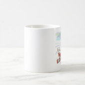 Santa Claus Coup links Hand Tasse (Mittel)