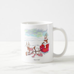 Santa Claus Coup links Hand Tasse