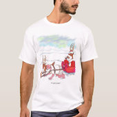 Santa Claus Coup Männer Weißer T - Shirt (Vorderseite)