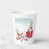 Santa Claus Coup-Papierbecher Pappbecher (Vorderseite)