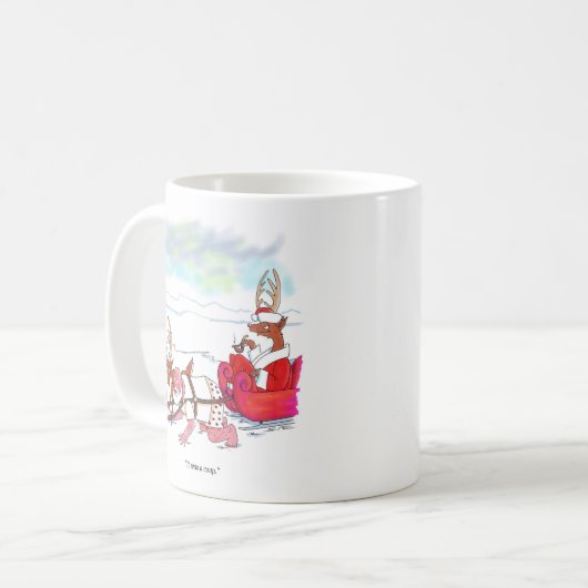 Santa Claus Coup rechte Tasse (Vorderseite Links)