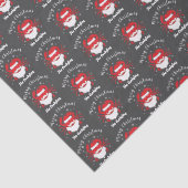 Santa Claus Crab Frohe Weihnachten Seidenpapier (Detail)