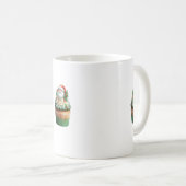 Santa Claus Cupcakes Mug Kaffeetasse (VorderseiteRechts)