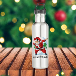 Santa Claus Dabbing Dance Steel Water Flasche Edelstahlflasche