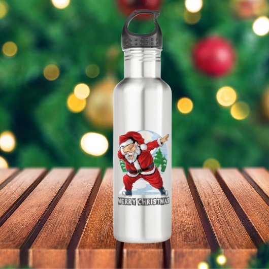 Santa Claus Dabbing Dance Steel Water Flasche Edelstahlflasche