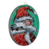 Santa Claus Dartscheibe (Vorderseite Links)