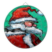 Santa Claus Dartscheibe (vorne)