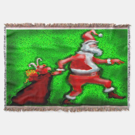 Santa Claus Decke (Vorderseite)