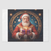 Santa Claus - Decoupage - Seidenpapier (Vorderseite)