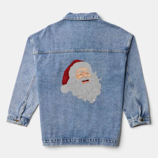 Santa Claus Denim Jacket Jeansjacke (Rückseite)