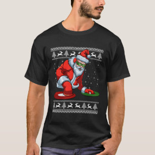 Santa Claus Dj Music Lover Frohe Weihnachten Xmas  T-Shirt