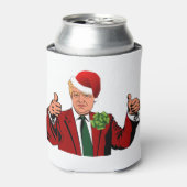 Santa Claus Donald Trump Dosenkühler (Kanne Vorderseite)