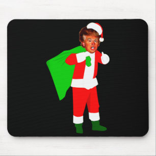 Santa Claus Donald Trump Lustiges Weihnachten Häss Mousepad