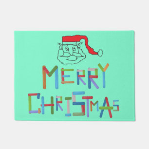 Santa Claus Door Mat Fußmatte